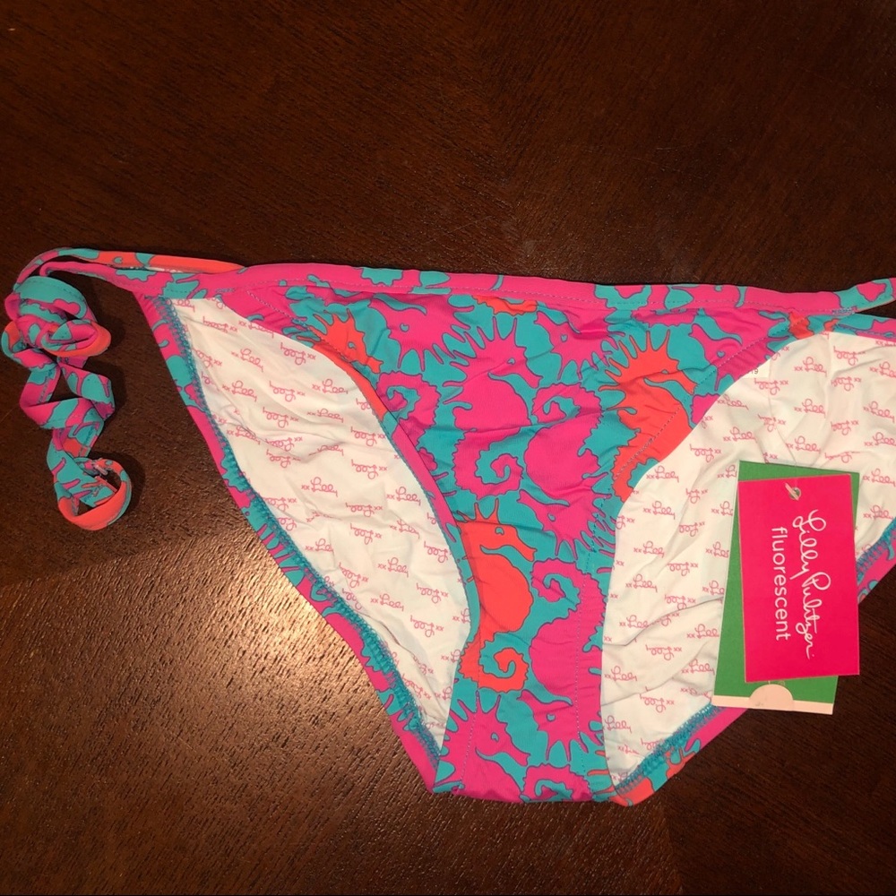 Lilly Pulitzer seahorse swim bottoms